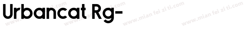 Urbancat Rg字体转换